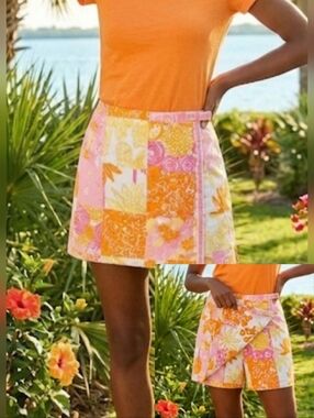 Lilly Pulitzer white label Skort size 2